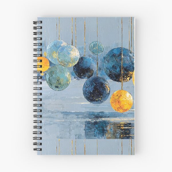 Item preview, GOLDEN ORBS HOVER designed and sold by ArtbyRolleen.