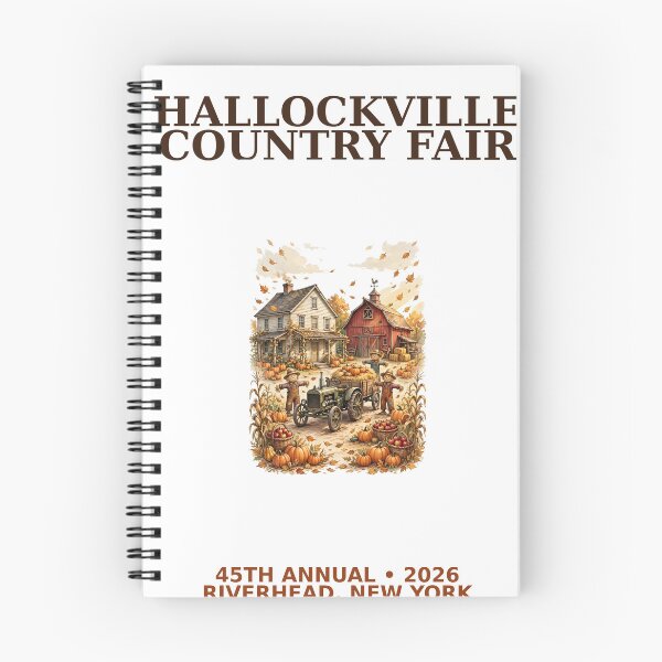 Item preview, Hallockville Country Fair 2026 — 45th Annual Souvenir, Riverhead New York Harvest designed and sold by FitEnvy.