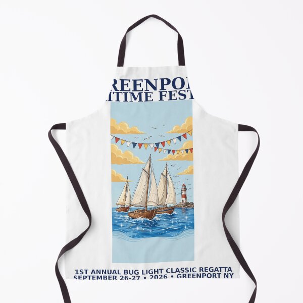 Item preview, Greenport Maritime Festival 2026 — 1st Annual Bug Light Classic Regatta Souvenir, Greenport NY designed and sold by FitEnvy.
