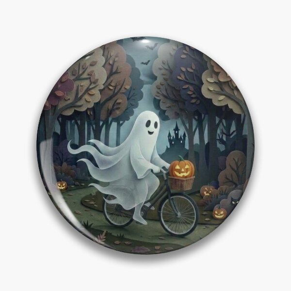 Item preview, Ghost Riding a Bike designed and sold by MySillyDesigns.