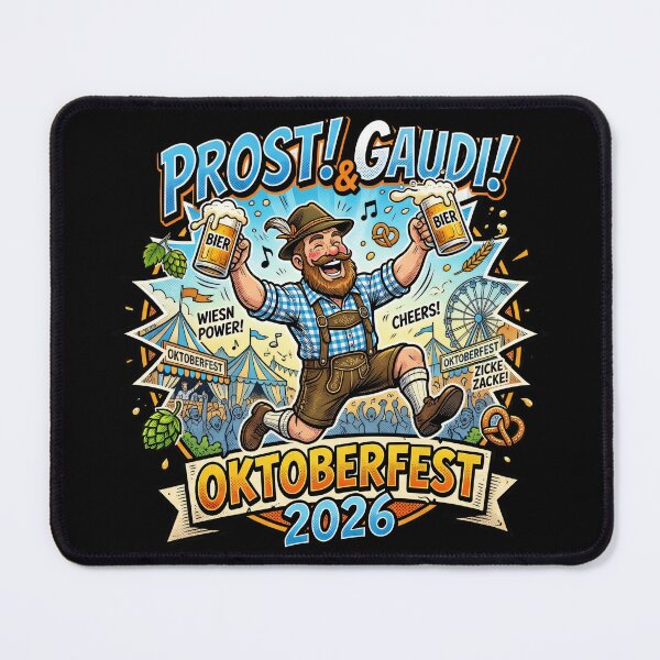 Item preview, Prost & Gaudi! Funny Bavarian Oktoberfest 2026 designed and sold by HolaJosephina.