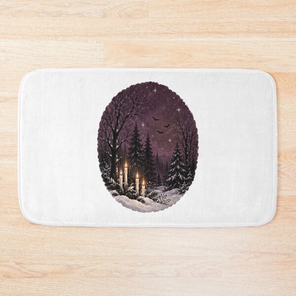 Item preview, Gothmas Black Trees Winter Illustration designed and sold by Inkworksbyshery.