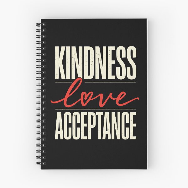 Item preview, Kindness Love Acceptance Bold Vintage Graphic designed and sold by Say It With Ink.