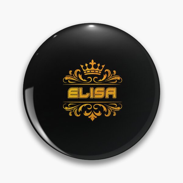 Item preview, Elisa Personalized Name With Crown - Cool & Custom Gift for Girls, Teens designed and sold by Oussinc.