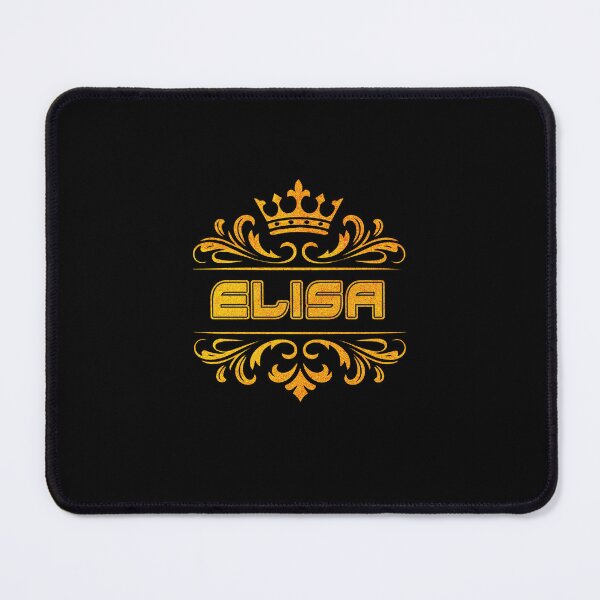 Item preview, Elisa Personalized Name With Crown - Cool & Custom Gift for Girls, Teens designed and sold by Oussinc.