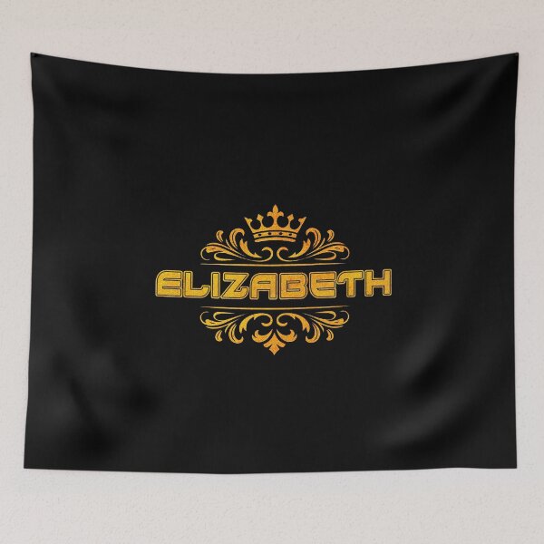 Item preview, Elizabeth Personalized Name With Crown - Cool & Custom Gift for Girls, Teens designed and sold by Oussinc.
