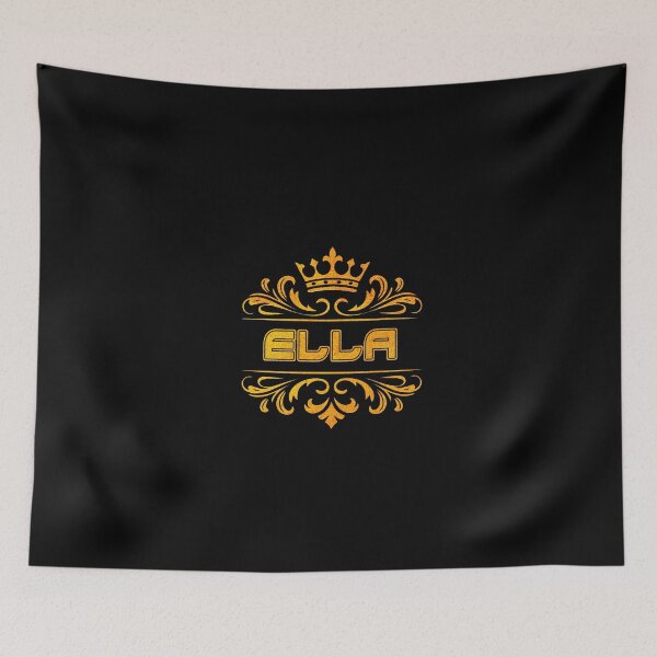 Item preview, Ella Personalized Name With Crown - Cool & Custom Gift for Girls, Teens designed and sold by Oussinc.