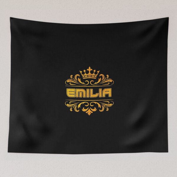 Item preview, Emilia Personalized Name With Crown - Cool & Custom Gift for Girls, Teens designed and sold by Oussinc.