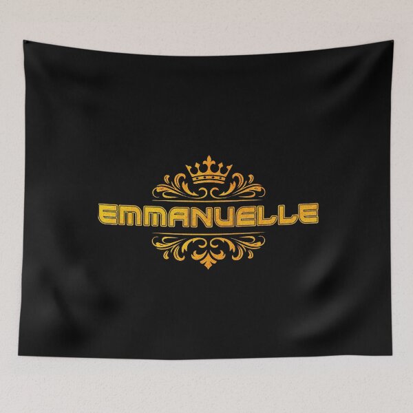 Item preview, Emmanuelle Personalized Name With Crown - Cool & Custom Gift for Girls, Teens designed and sold by Oussinc.