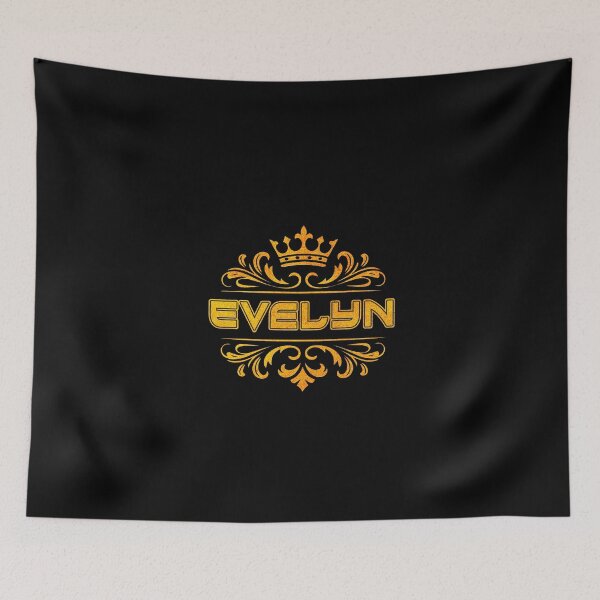 Item preview, Evelyn Personalized Name With Crown - Cool & Custom Gift for Girls, Teens designed and sold by Oussinc.