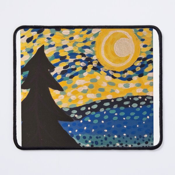 Item preview, Where the Moon Meets the Pines designed and sold by JunkDrawerbyJo.
