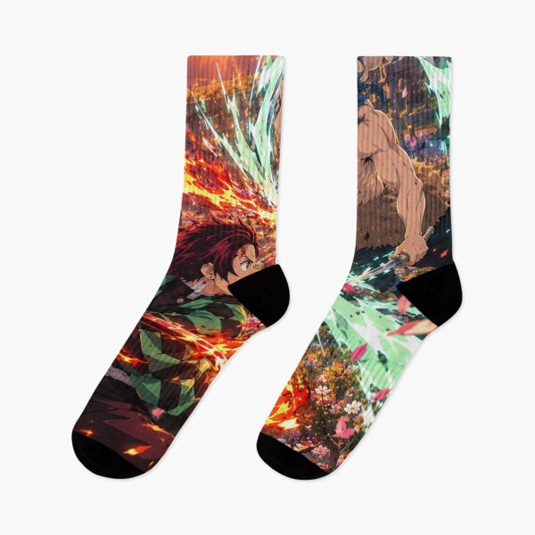 Item preview, Tanjiro Vs Inosuke designed and sold by jinwooo.