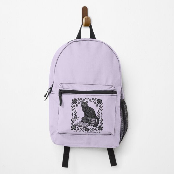 Item preview, Library Familiar Black Cat for Book Lovers designed and sold by POD DYNASTY | Original Print On Demand T-Shirt Graphics.