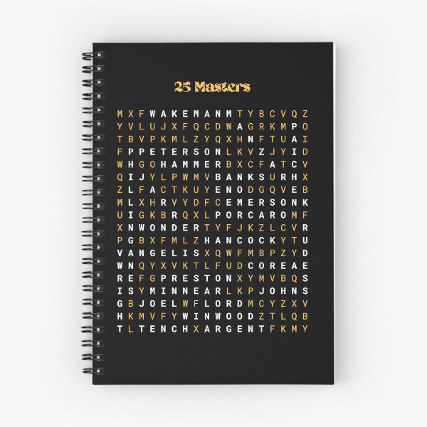 Item preview, 25 Keyboard Masters designed and sold by Creative Shed Designs.