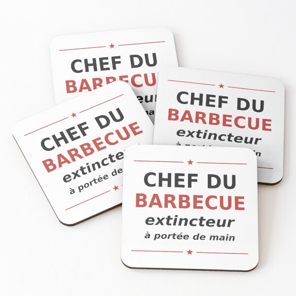 Item preview, Barbecue chef, fire extinguisher within easy reach designed and sold by zodka.