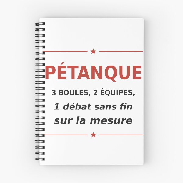 Item preview, Pétanque, an endless debate on measurement designed and sold by zodka.