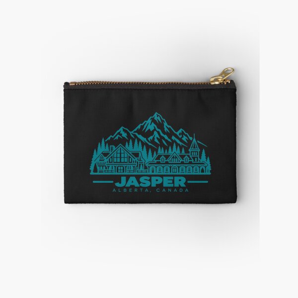 Item preview, Jasper Alberta Canada Line Art Travel Poster designed and sold by CMYKStudio.