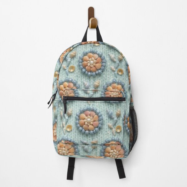 Item preview, Vintage Seashell & Bead Floral Pattern designed and sold by KingsArtworx 2.