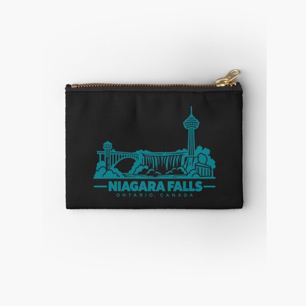 Item preview, Niagara Falls Ontario Canada Line Art Landmark Poster designed and sold by CMYKStudio.