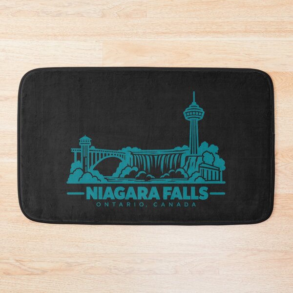 Item preview, Niagara Falls Ontario Canada Line Art Landmark Poster designed and sold by CMYKStudio.