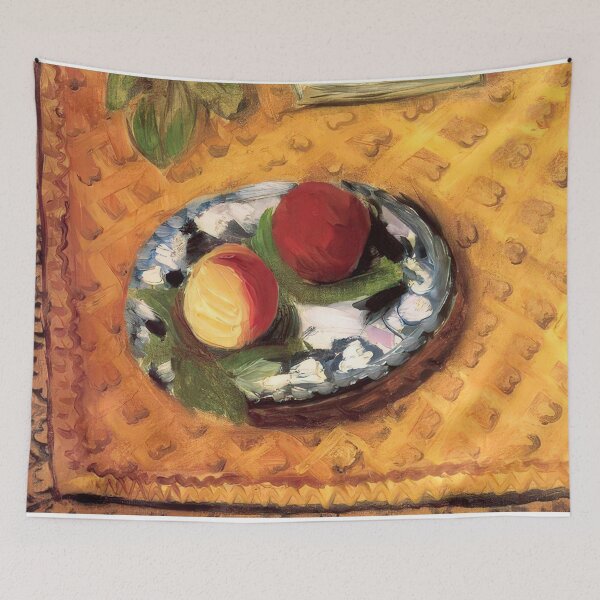 Item preview, Two peaches 1920 designed and sold by VeilOfPigments.