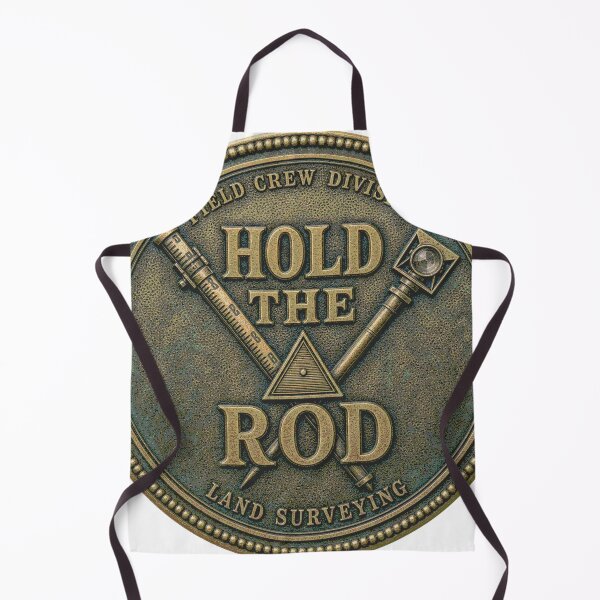Item preview, Hold The Rod Surveyor Brass Emblem designed and sold by BoosterShop.