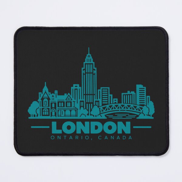 Item preview, London Ontario Canada Line Art Skyline Poster designed and sold by CMYKStudio.