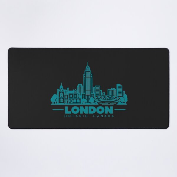 Item preview, London Ontario Canada Line Art Skyline Poster designed and sold by CMYKStudio.
