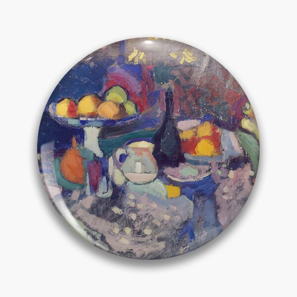 Item preview, Vase bottle and fruit 1906 designed and sold by VeilOfPigments.