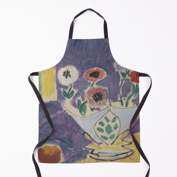 Item preview, Vase d anemones 1946 designed and sold by VeilOfPigments.