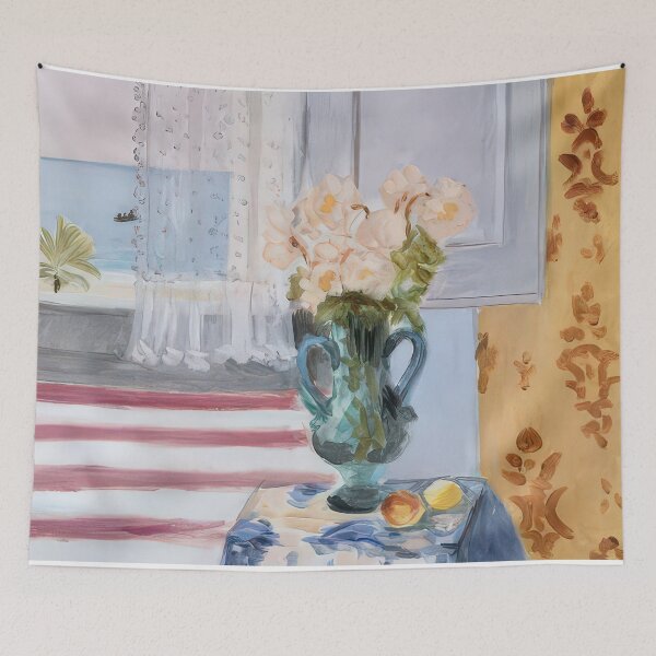 Item preview, Vase of flowers 1924 designed and sold by VeilOfPigments.