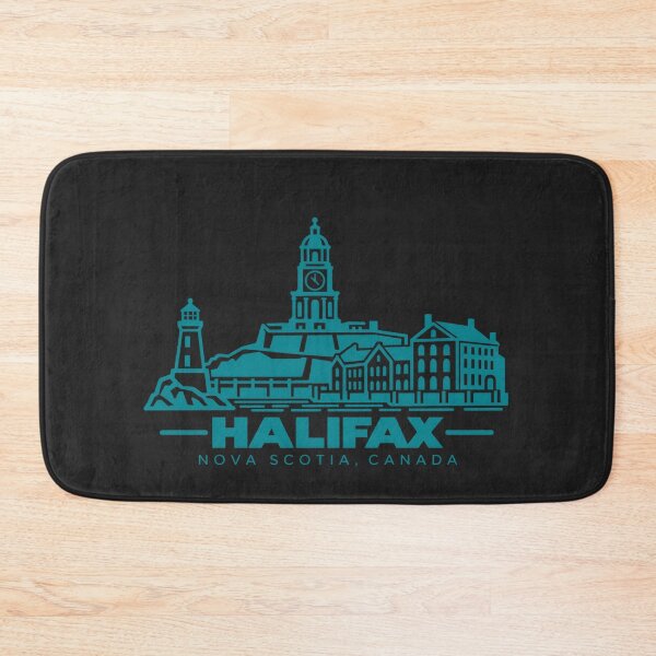 Item preview, Halifax Nova Scotia Canada Line Art Skyline Poster designed and sold by CMYKStudio.