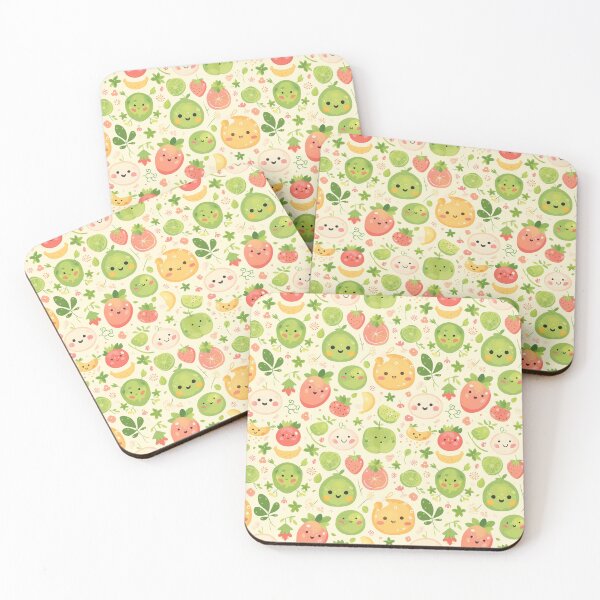 Item preview, Kawaii Fruit Paradise Cute Sticker designed and sold by Smart Art 42.