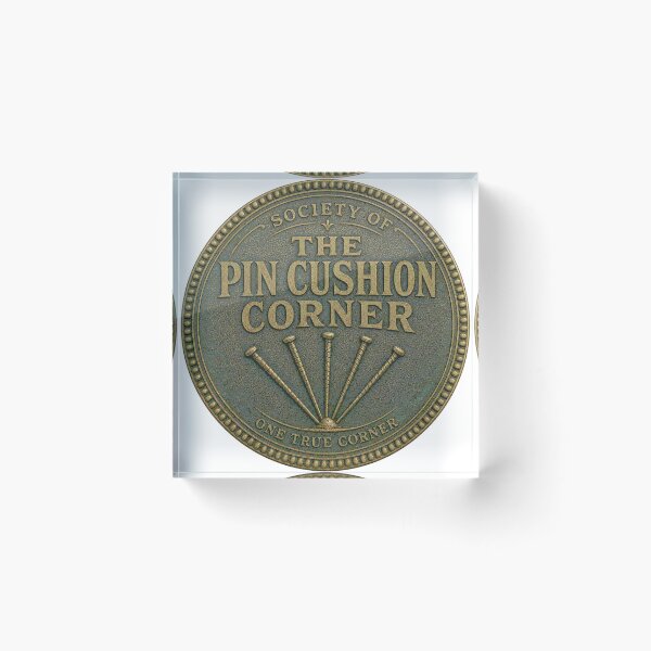 Item preview, The Pin Cushion Corner Surveying Troop Emblem designed and sold by BoosterShop.