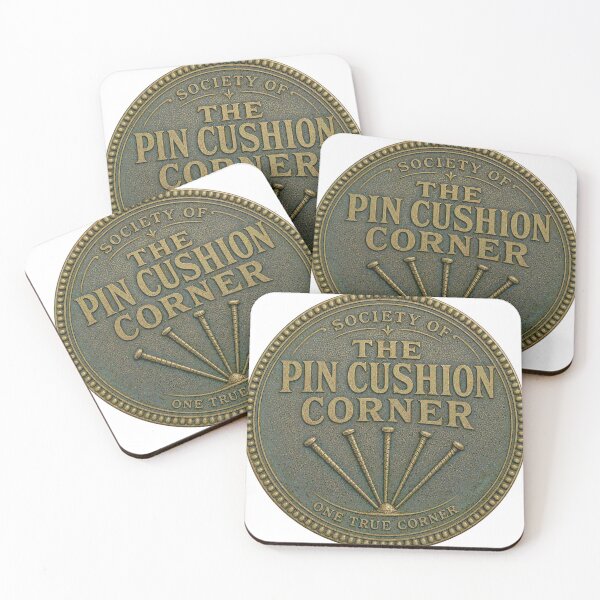 Item preview, The Pin Cushion Corner Surveying Troop Emblem designed and sold by BoosterShop.