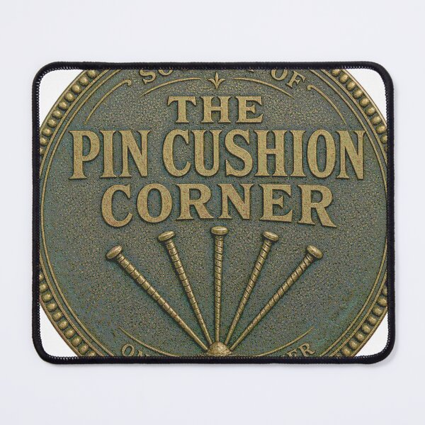 Item preview, The Pin Cushion Corner Surveying Troop Emblem designed and sold by BoosterShop.