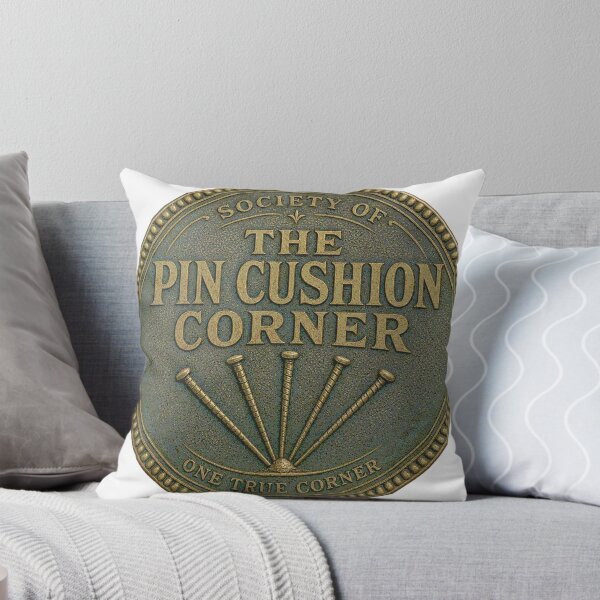 Item preview, The Pin Cushion Corner Surveying Troop Emblem designed and sold by BoosterShop.