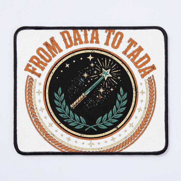 Item preview, From Data To Tada Retro Badge Design designed and sold by BerkleyCo.