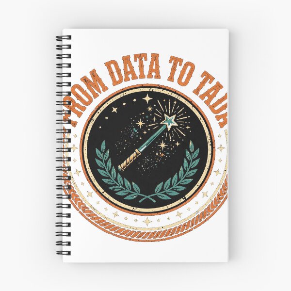Item preview, From Data To Tada Retro Badge Design designed and sold by BerkleyCo.
