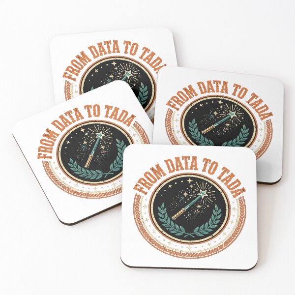 Item preview, From Data To Tada Retro Badge Design designed and sold by BerkleyCo.