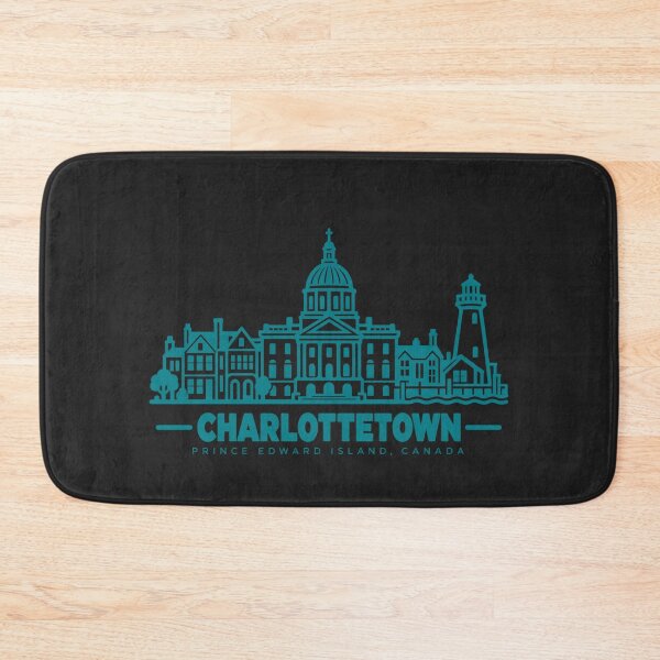 Item preview, Charlottetown Prince Edward Island Canada Line Art Landmark Poster designed and sold by CMYKStudio.