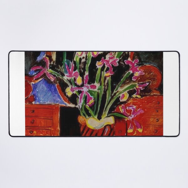 Item preview, Vase of irises 1912 designed and sold by VeilOfPigments.