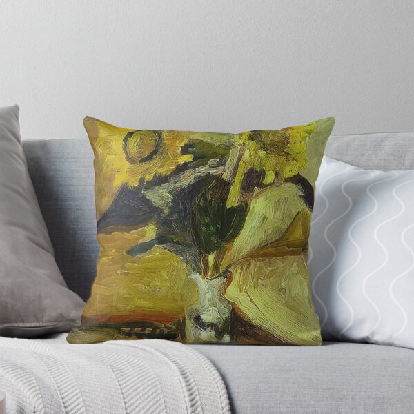 Item preview, Vase of sunflowers 1898 designed and sold by VeilOfPigments.