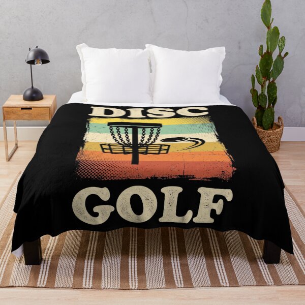 Item preview, Disc Golf Panier Rétro Vintage Coucher de Soleil designed and sold by MizoX7.