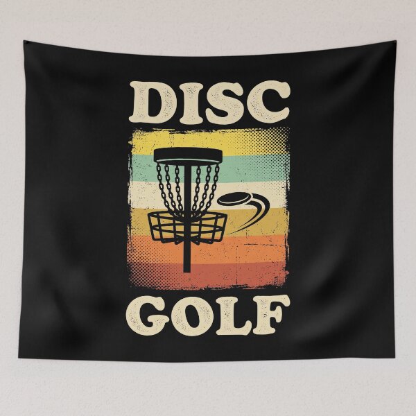 Item preview, Disc Golf Panier Rétro Vintage Coucher de Soleil designed and sold by MizoX7.