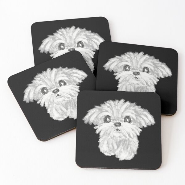 Item preview, A Maltese is walking toward us designed and sold by Toru Sanogawa.