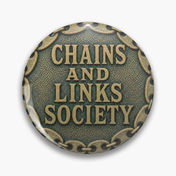 Item preview, Chains and Links Society Historical Survey Emblem designed and sold by BoosterShop.
