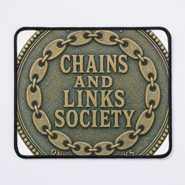 Item preview, Chains and Links Society Historical Survey Emblem designed and sold by BoosterShop.