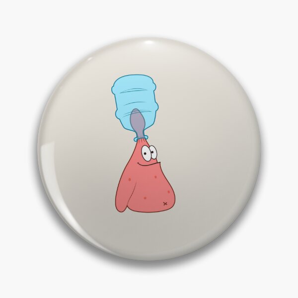 Item preview, Patrick Star Wearing Bottle  designed and sold by thatskawaii.