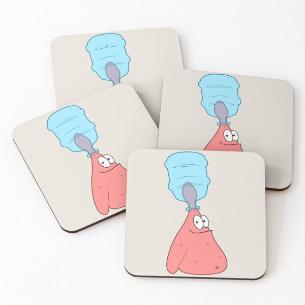 Item preview, Patrick Star Wearing Bottle  designed and sold by thatskawaii.